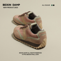 BEIXIN Tiramisu ~ Thick Bottom Super Fire Cool Chaggan Shoes Womens Soft Bottom Sports Casual 100 Hitch Training Shoes