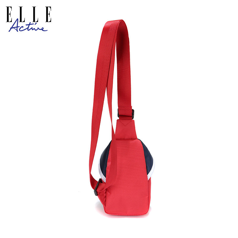 ELLE Active户外潮搭撞色LOGO轻便小挎包新款时尚单肩包斜挎包女,淘宝优惠券,粉丝福利购,淘宝优惠卷