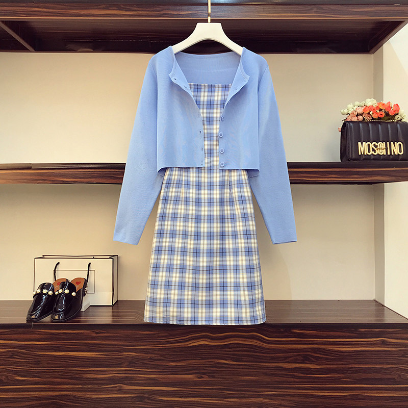 大码女装2020新款秋装微胖妹妹减龄 墨芭大码女装