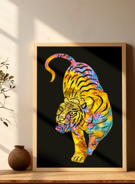 烧箔画非遗手工diy材料包儿童金箔画团建活动12十二生肖中国风