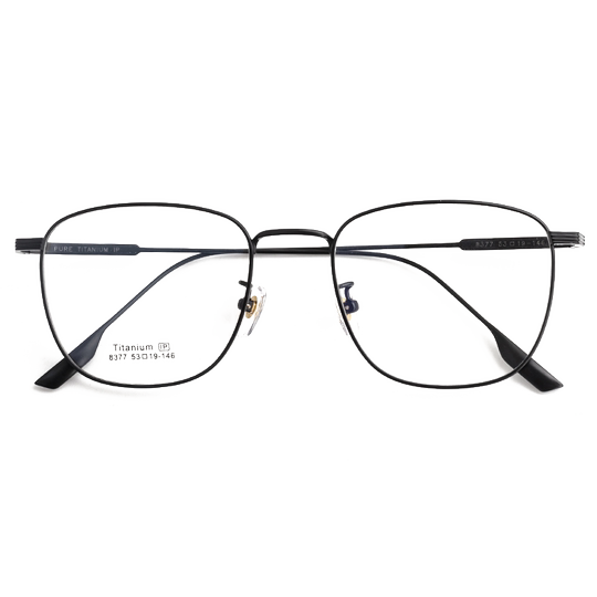 Modisches und ultraleichtes Unisex-Vollformat aus reinem Titan