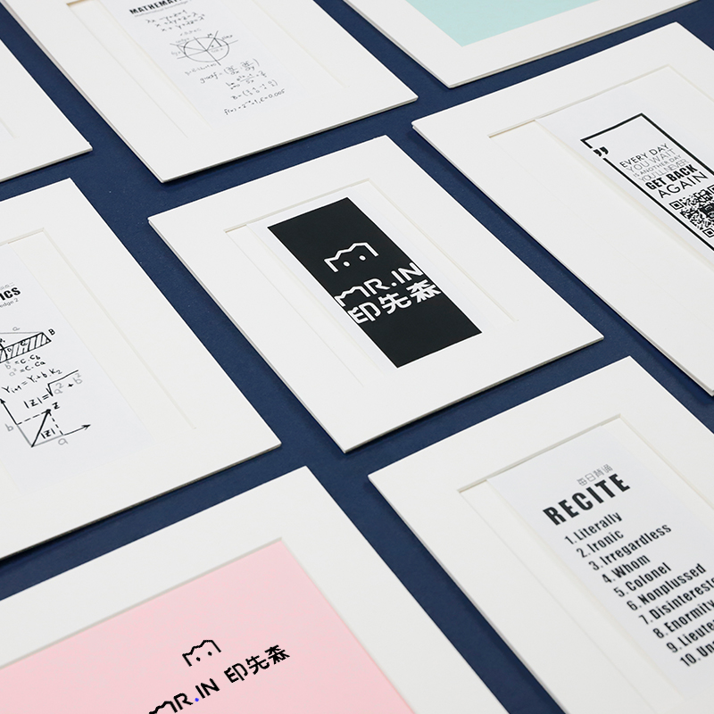 【特惠套餐】印先森官方打印纸不含双酚A 10年20年白色不干胶打印纸 官方长效高清贴纸带背胶显蓝热敏打印纸