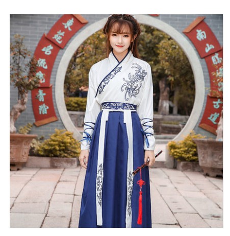 埃格罗中国风改良男女汉服汉班服 埃格罗民族服装