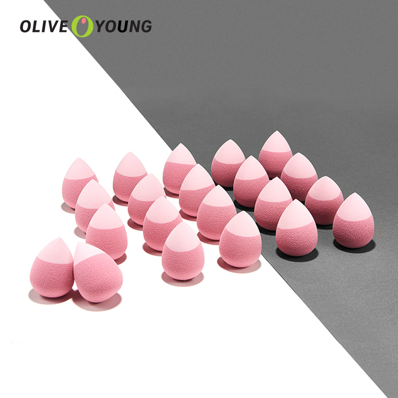 oliveyoung欧利芙洋旗舰店FILLIMILLI水滴果冻气垫粉扑球BB霜粉扑美妆蛋彩妆不吃粉化妆工具1
