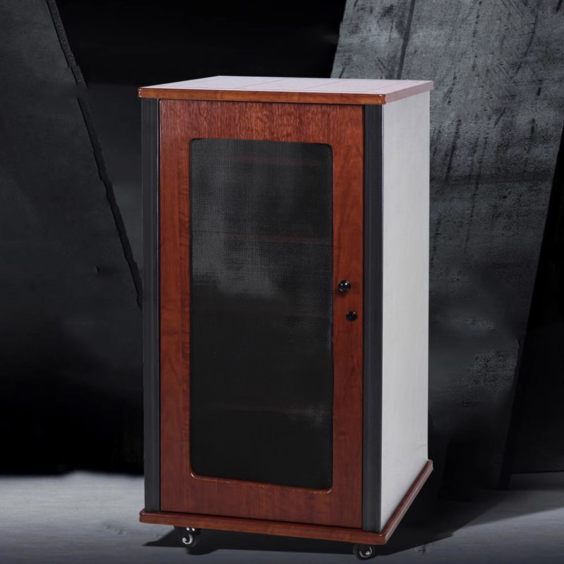 Theater equipment stage audio amplifier cabinet