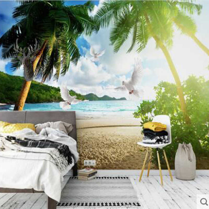 海边风景壁纸壁画 新人首单立减十元 21年9月 淘宝海外