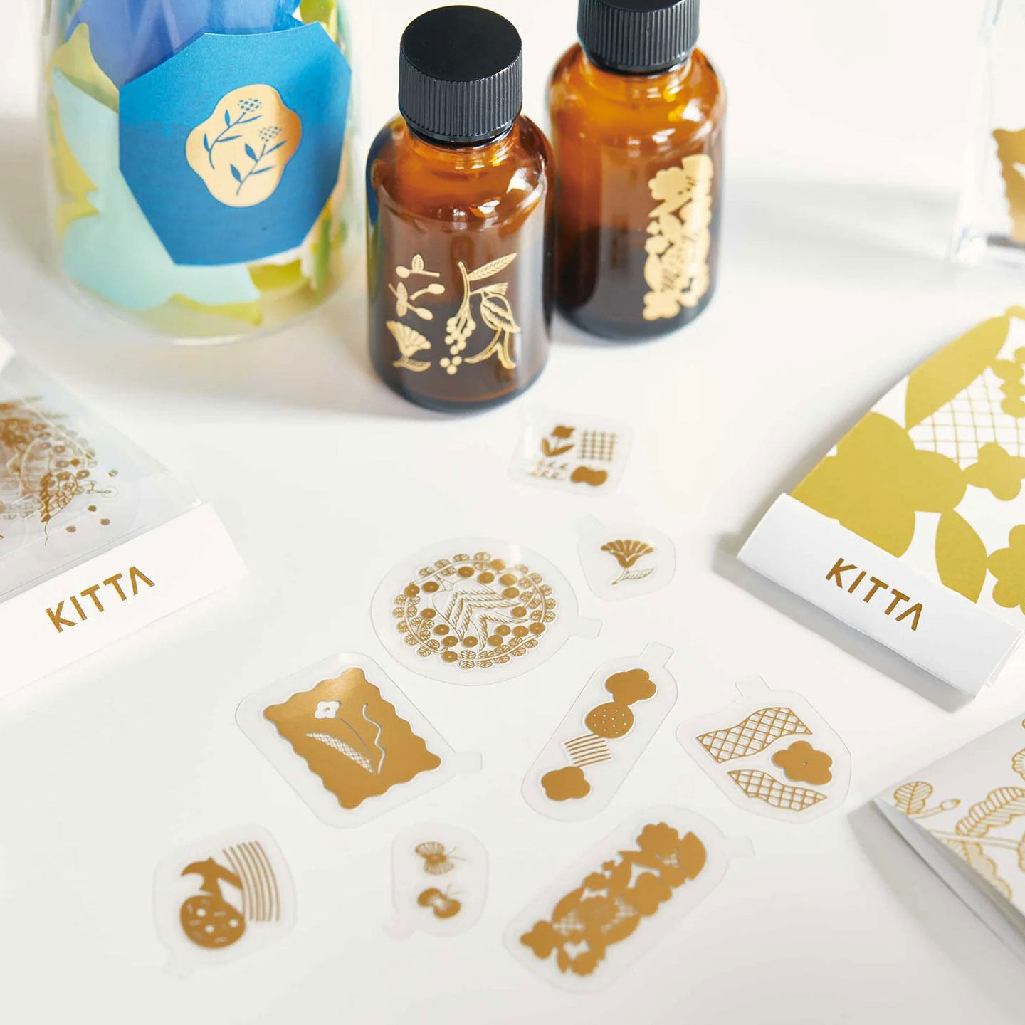 日本KingJim锦宫KITTA便携胶带贴纸手帐装饰DIY素材便签动物花图,淘宝优惠券,粉丝福利购,淘宝优惠卷