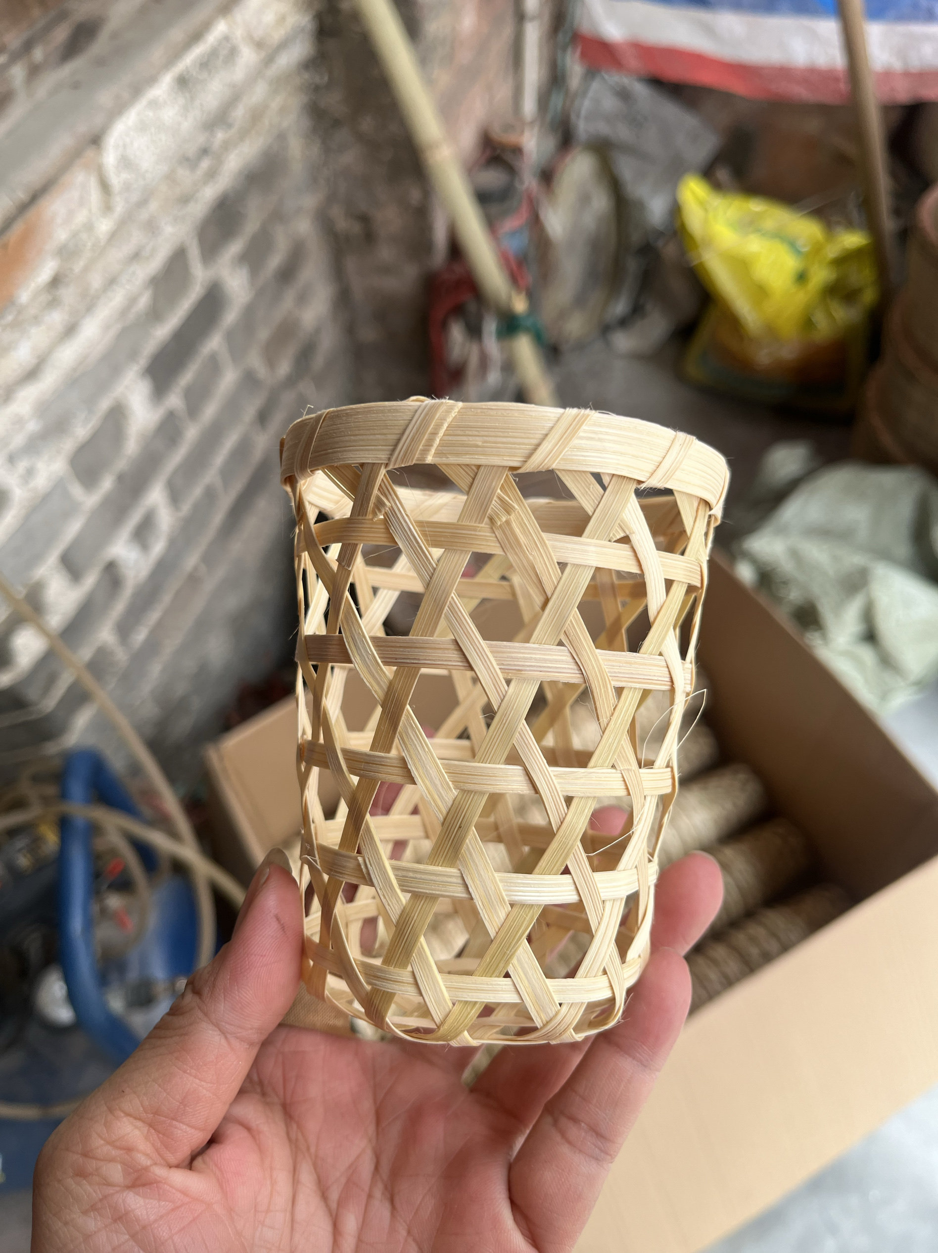 竹编奶茶杯套杯竹编织冰淇淋杯竹制柠檬茶竹筐竹篓各种大小款尺寸,淘宝优惠券,粉丝福利购,淘宝优惠卷