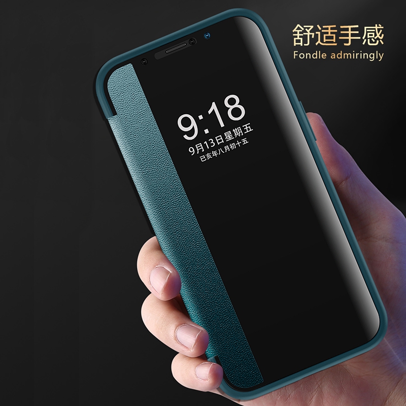 苹果13pro手机壳iphone 13por翻盖式iphong盒子13p素皮13pto屏幕全包防摔2021年新款13pr0男女iphonr适用平5g-图0