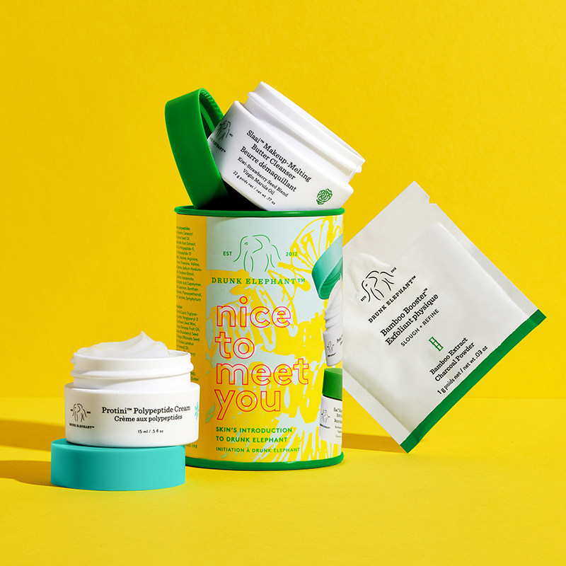 drunk elephant醉象喜闻乐见卸妆膏 DrunkElephant海外面部护理套装