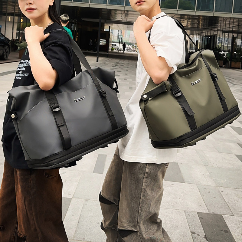 中点大容量可扩展旅行袋女托特包可拆卸万向轮住校包防水健身包男,淘宝优惠券,粉丝福利购,淘宝优惠卷