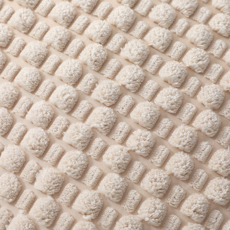 跨境新款灯芯绒立体泡泡粒抱枕靠枕靠垫套居家客厅沙发后背坐垫,淘宝优惠券,粉丝福利购,淘宝优惠卷