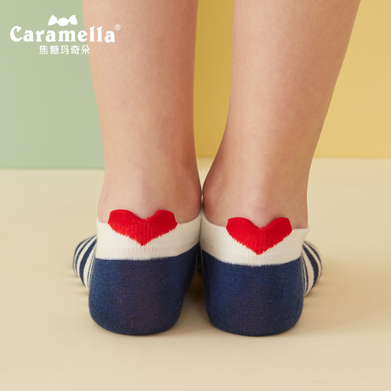 caramella女短中筒浅口棉卡通袜子 袜艺大唐短袜/打底袜/丝袜/美腿袜