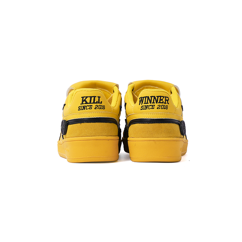 【黄俊捷同款】KILLWINNER 黄色德训鞋 复古时尚低帮鞋 男女同款