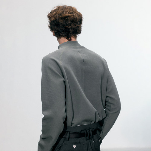 C2H4 Architect Long-sleeves 建筑师 肌理半高领打底长袖 #R010 - 图3