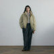 C2H4 Wrinkled Oversize Puffer Jacket Wardrobe Oversize cotton jacket with slightly wrinkled velvet feel C2H4 Wrinkled Oversize Puffer Jacket Wardrobe Oversize cotton jacket with slightly wrinkled velvet feel