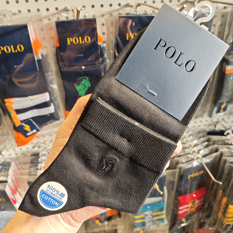 【正品】POLO男袜春夏吸湿排汗无骨休闲纯棉正装皮鞋全棉短袜9490 - 图3