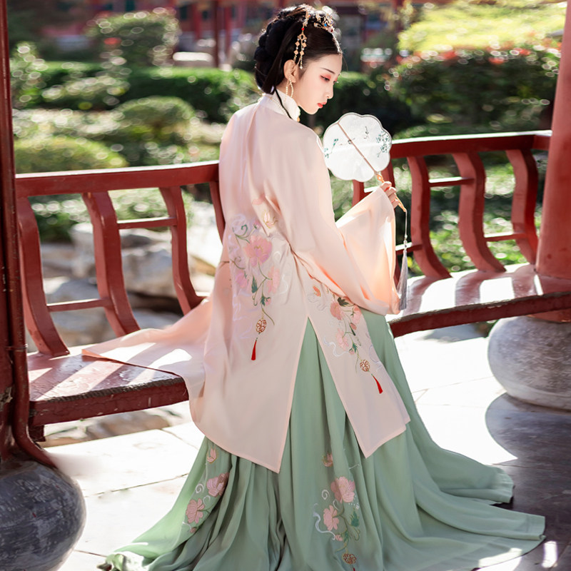 【若华】栾凰原创女明制立领对襟汉服 栾凰汉服