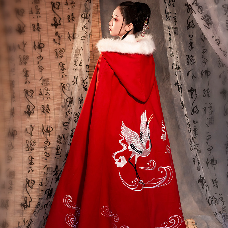 栾凰【云中仙】原创正品汉服斗篷 栾凰汉服