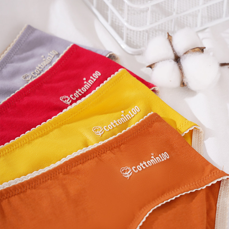 妖精可可官方旗舰正品女士中三角裤 妖精可可内裤