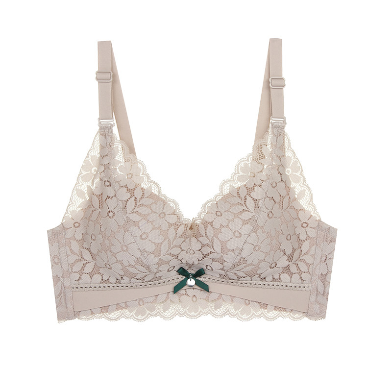 妖精可可女法式蕾丝聚拢透气文胸 妖精可可文胸