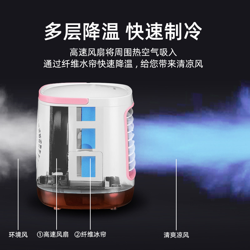 南极人加水空调扇制冷小型冷风机 南极人智象空调扇