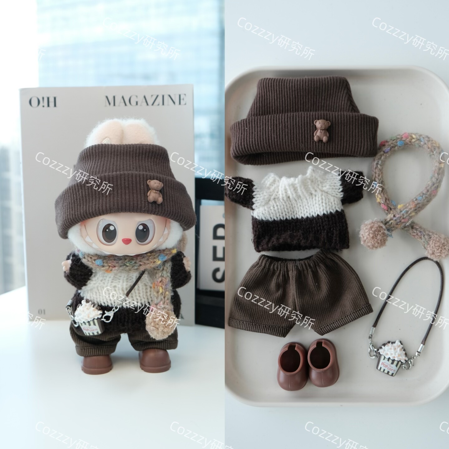 Labubu 3.0前方高能娃衣含帽子鞋子挂件17cm搪胶盲盒一代二代三代,淘宝优惠券,粉丝福利购,淘宝优惠卷