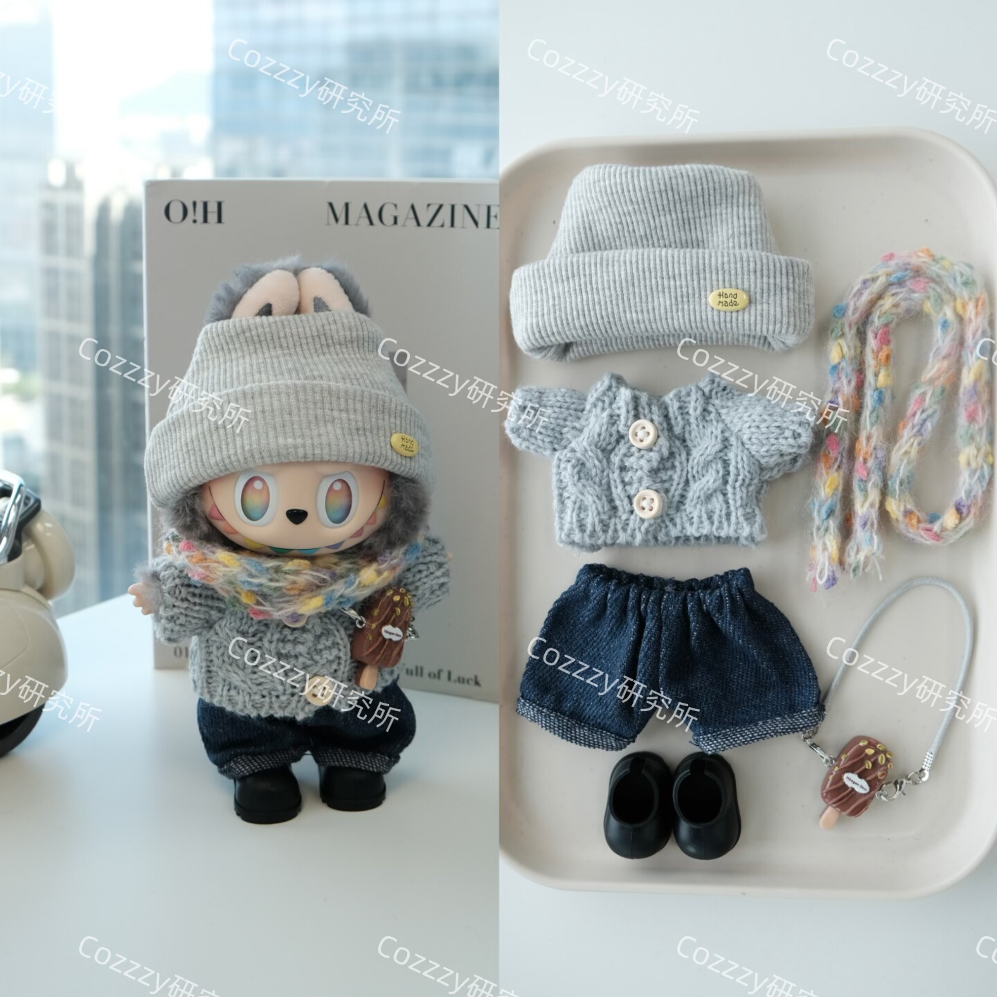 Labubu 3.0前方高能娃衣含帽子鞋子挂件17cm搪胶盲盒一代二代三代,淘宝优惠券,粉丝福利购,淘宝优惠卷