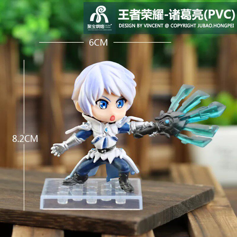 王者荣耀手办王者荣耀手办盲盒玩具公仔玩偶模型蛋糕车载摆件男生居家装饰