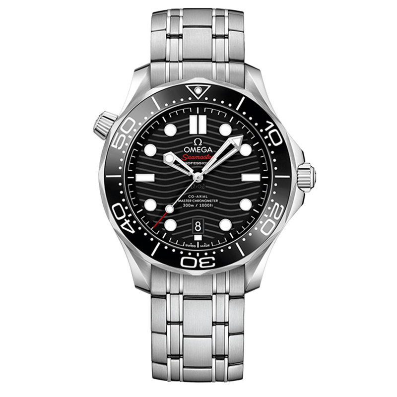 正品欧米茄OMEGA海马300潜水表机械男士手表210.30.42.20.01.001 - 图0