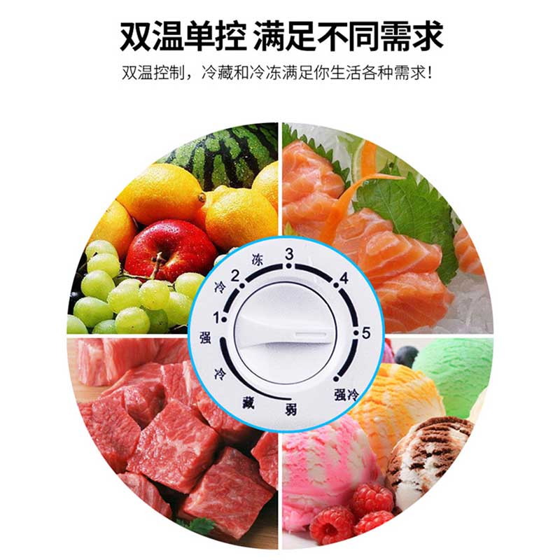 特价家用小型冰柜小冷柜商用立式冷藏冷冻柜节能迷你电 136L 荣事达 特价家用小型冰柜小冷柜商用立式冷藏冷冻柜节能迷你电 136L 荣事达