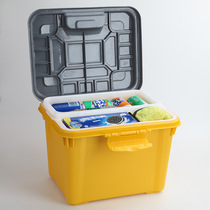 40 liters on-board container trunk compartment storage compartment car big tailbox outdoor water storage stool finishing box