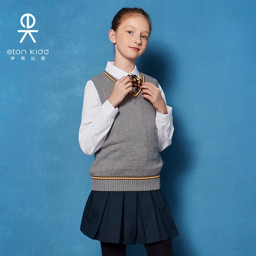 Форма, юбка на девочку для детского сада, юбка в складку для школьников