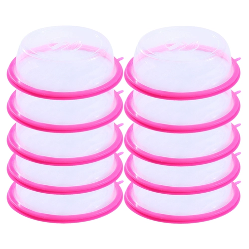 10 Установленных домашних холодильников посуды Свежая крышка Кремниевая клейкая чаша