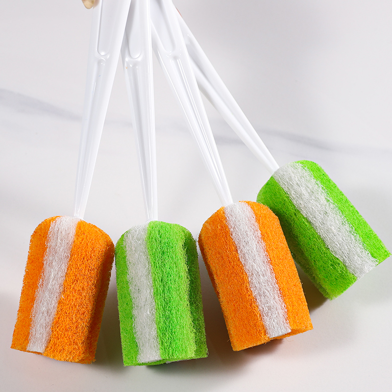 6个装家用奶瓶刷长柄清洁刷保温杯刷子杯刷漱口杯百洁布洗杯神器,淘宝优惠券,粉丝福利购,淘宝优惠卷