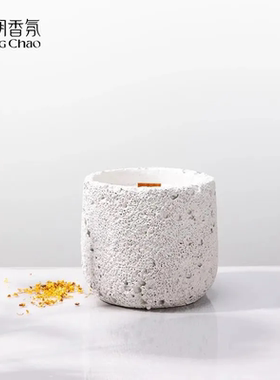 宋朝冷山桂花白噪音香薰精油蜡烛室内家用持久高级卧室小众香氛女