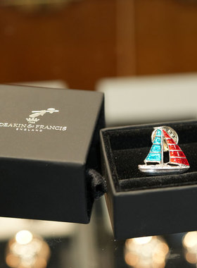 Deakin&Francis男士纯银胸针礼物