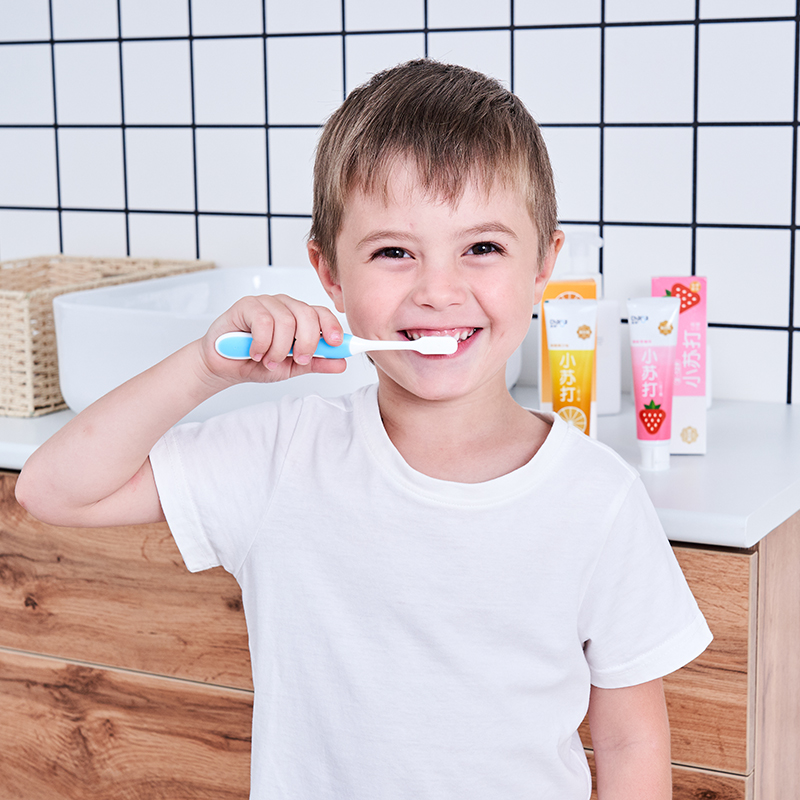 越美儿童牙刷3-6-7-8-10-12岁以上小孩宝宝纳米软胶硅胶超细软毛-图0