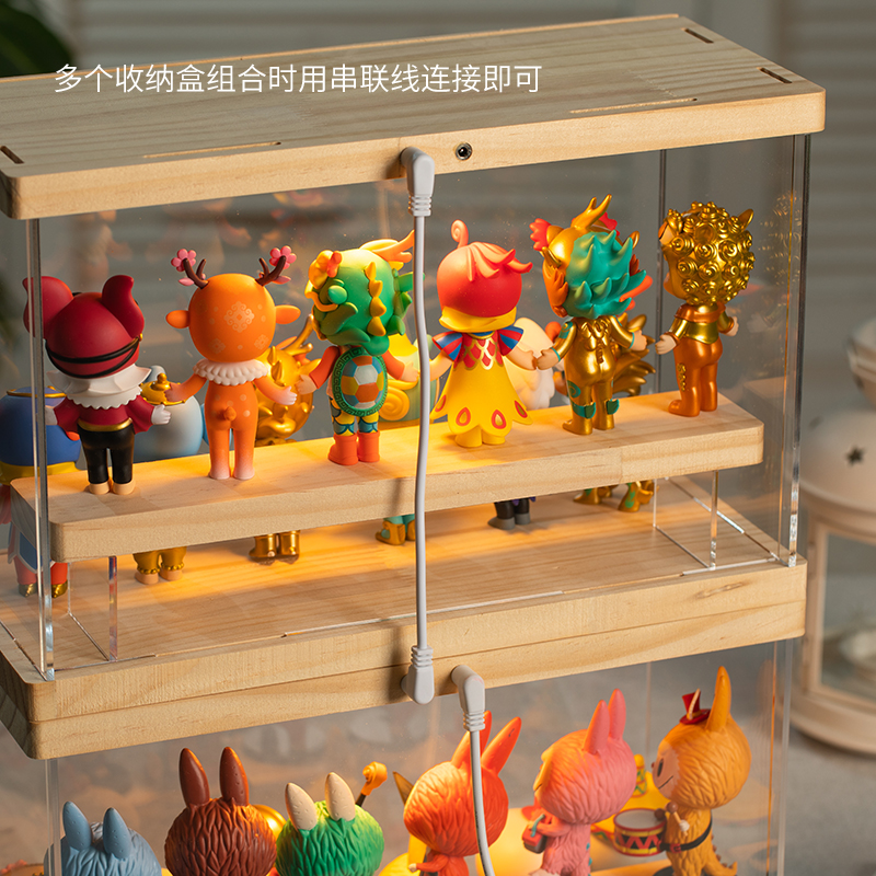 Special series wire storage box for luminous belt