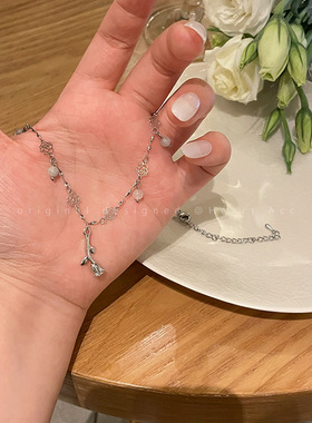 戴雪儿钛钢其他蛇骨链女