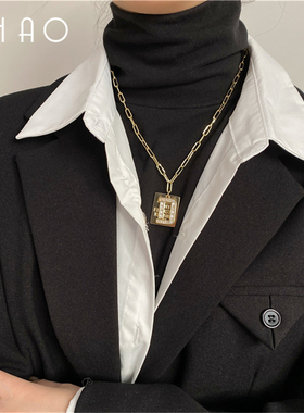 时尚高级感轻奢设计大牌项链