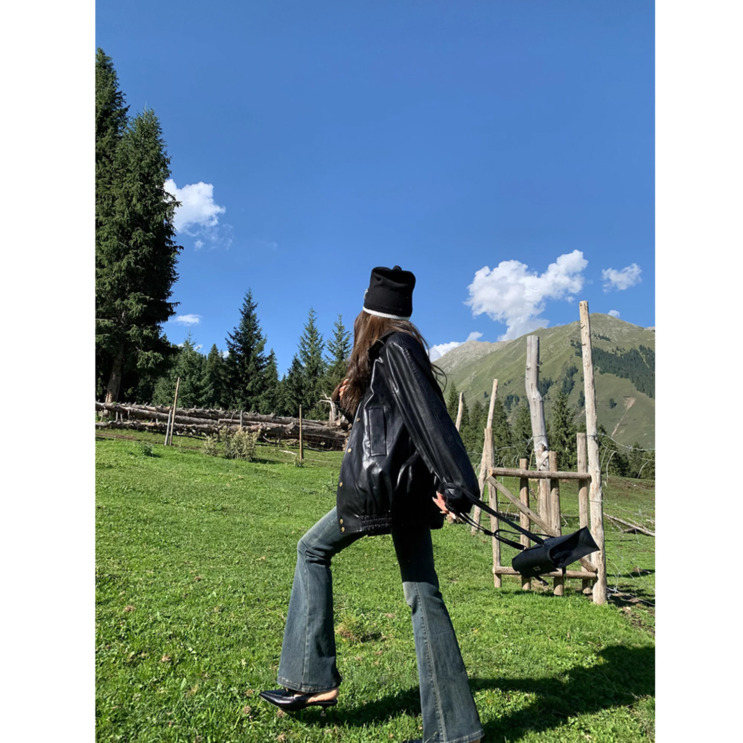  布衣妈咪孕妇阔腿裤