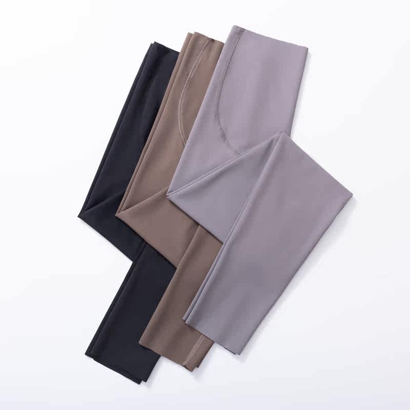 孕妇鲨鱼皮九分春秋季外穿打底裤 布衣妈咪孕妇打底裤