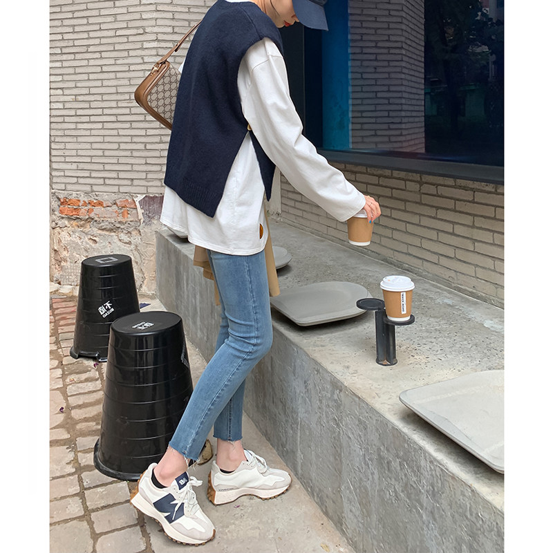 孕妇小脚牛仔裤子九分春秋季打底裤 布衣妈咪孕妇铅笔裤