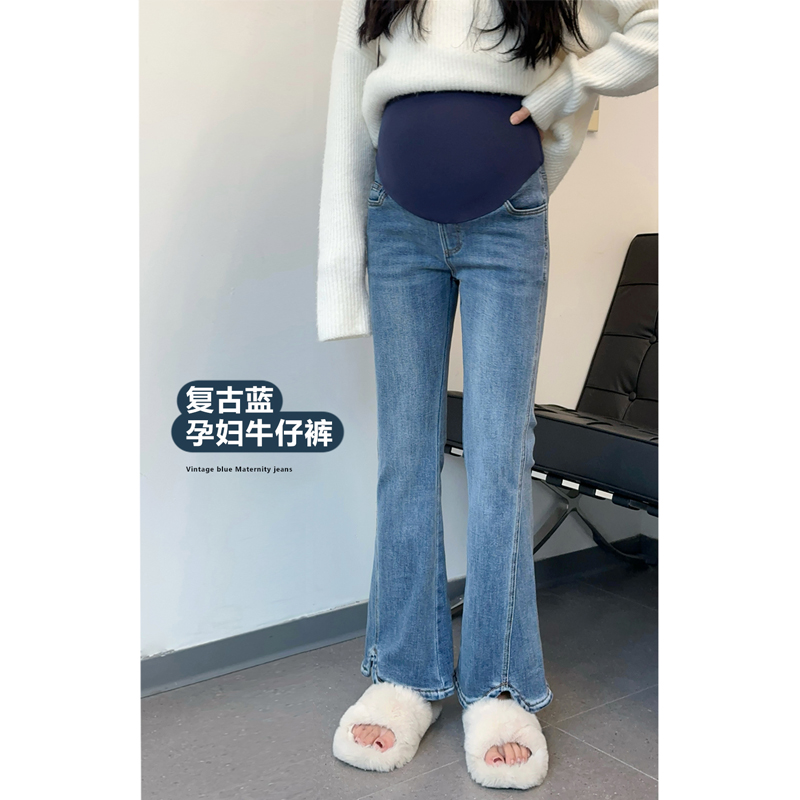  布衣妈咪孕妇阔腿裤