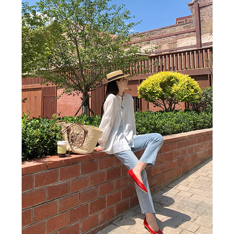  布衣妈咪孕妇直筒裤