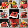 Watermelon cake mold cutting watermelon round mold fruit stainless steel shape retractable fruit and vegetable press forming abrasive tool