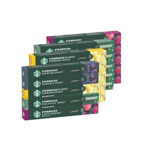 星巴克胶囊咖啡Nespresso胶囊咖啡200粒浓缩咖啡
