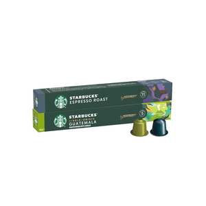 星巴克咖啡家享胶囊咖啡nespresso瑞士进口浓缩烘焙黑咖啡旗舰店