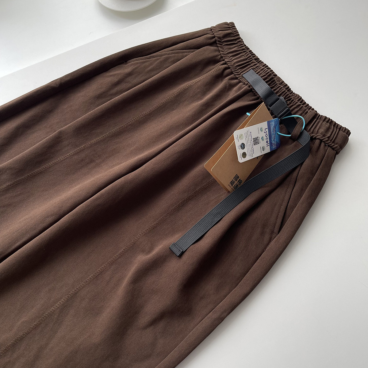 痞帅腔调 重磅咔叽莱赛尔 日系复古潮男宽松锥形萝卜裤休闲老爹裤,淘宝优惠券,粉丝福利购,淘宝优惠卷